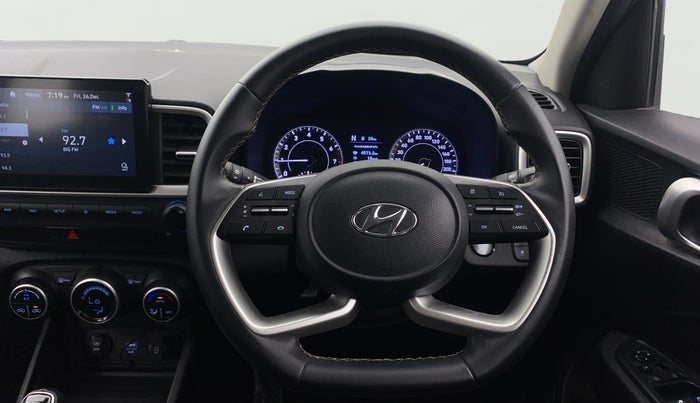 2021 Hyundai VENUE SX 1.0 (O) TURBO IMT, Petrol, Manual, 25,792 km, Steering Wheel Close Up