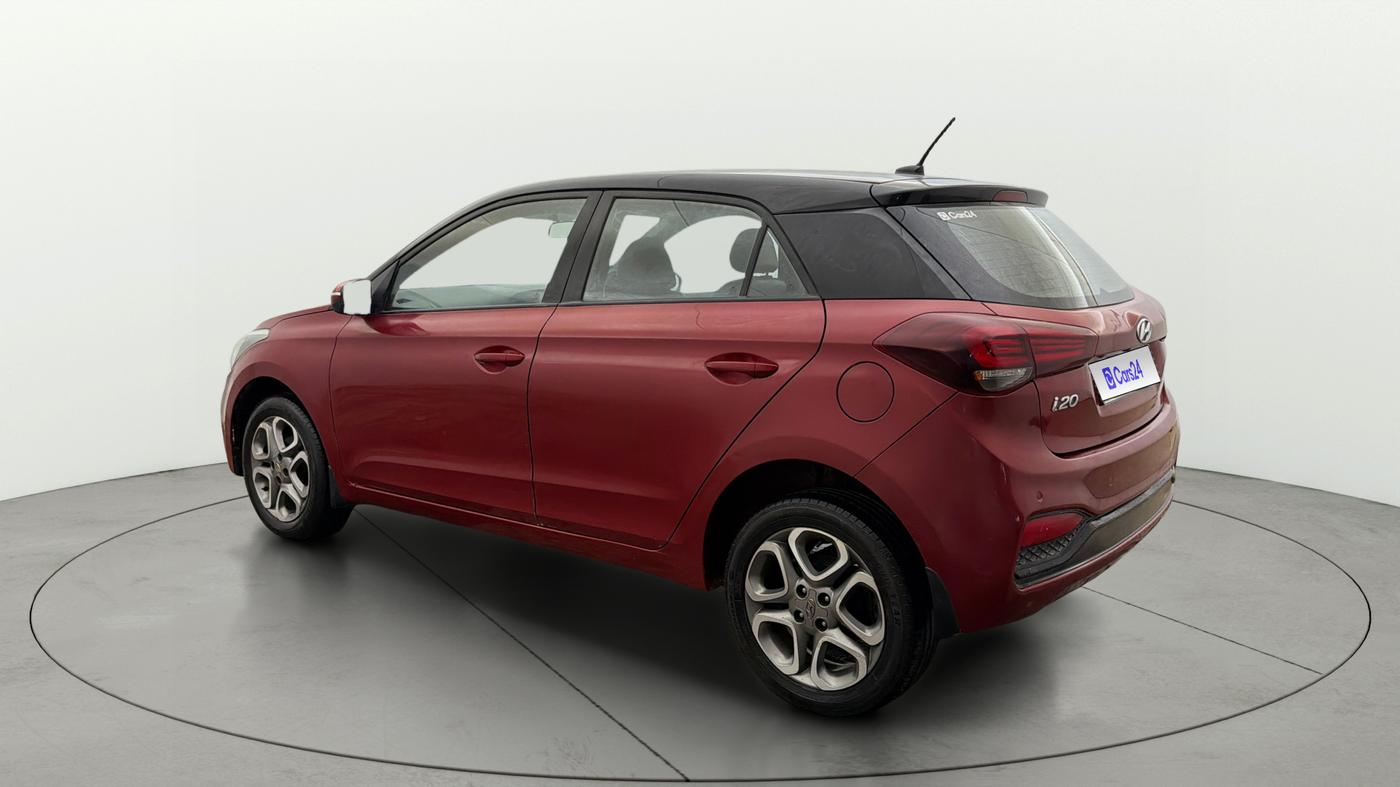 2018 Hyundai Elite i20 ASTA 1.2 DUAL TONE, Petrol, Manual, 58,376 km, Left Back Diagonal
