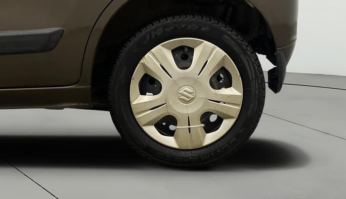 2013 Maruti Wagon R 1.0 VXI, Petrol, Manual, 47,805 km, Left Rear Wheel