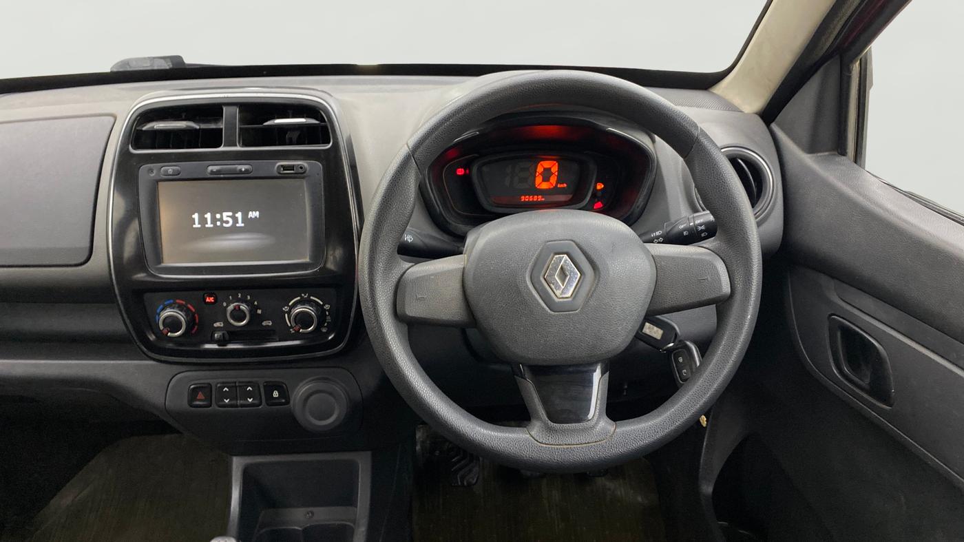 2016 Renault Kwid RXT 0.8 (O), Petrol, Manual, 90,657 km, Steering Wheel Close Up