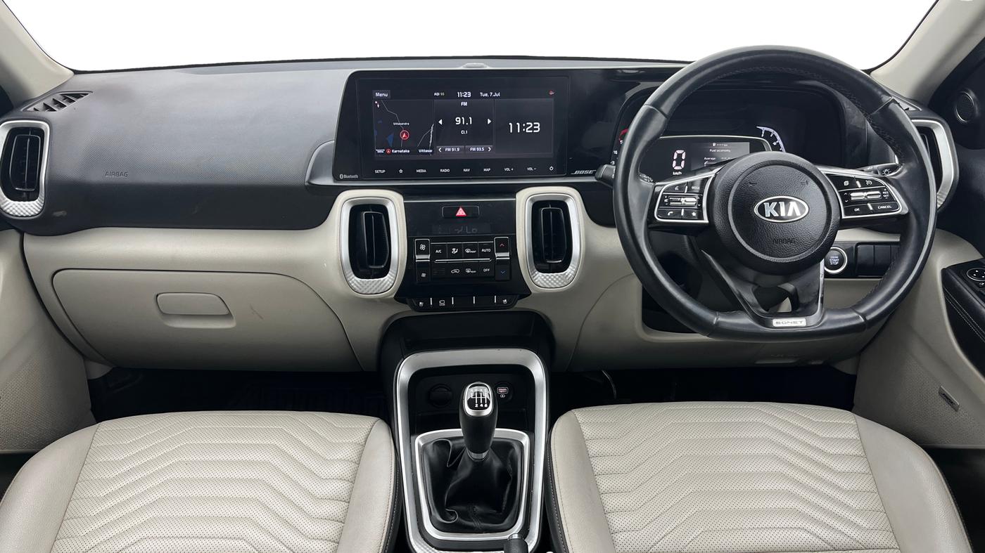 2020 KIA SONET HTX PLUS 1.5, Diesel, Manual, 1,33,523 km, Dashboard