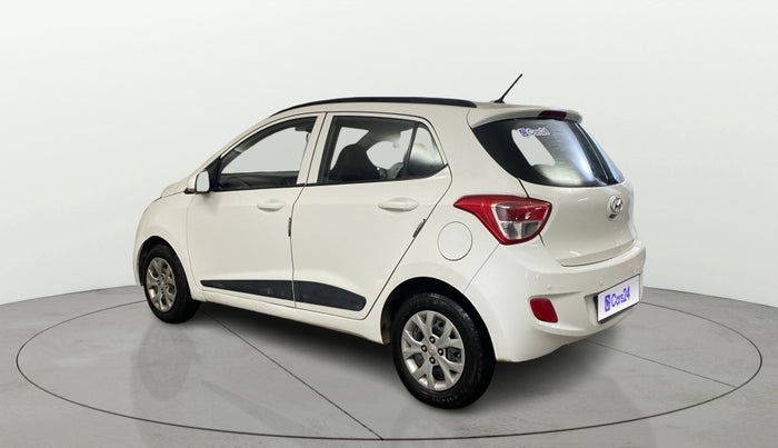 2016 Hyundai Grand i10 SPORTZ 1.2 KAPPA VTVT, CNG, Manual, 83,573 km, Left Back Diagonal