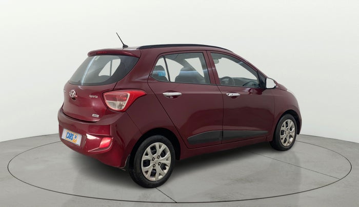 2014 Hyundai Grand i10 SPORTZ AT 1.2 KAPPA VTVT, Petrol, Automatic, 96,224 km, Right Back Diagonal