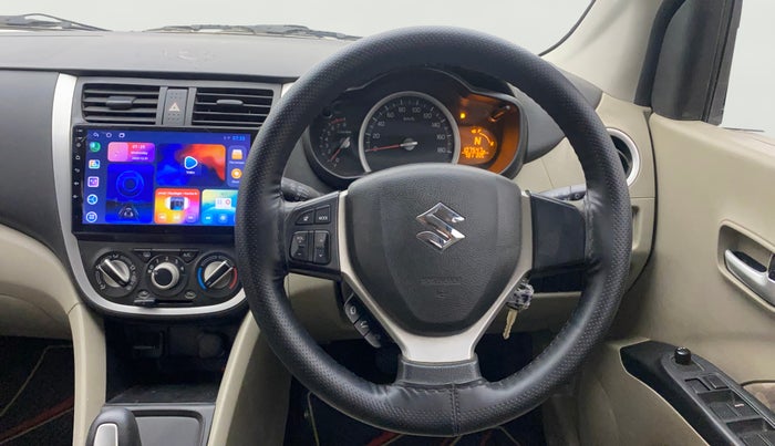 2017 Maruti Celerio ZXI AMT (O), Petrol, Automatic, 1,07,521 km, Steering Wheel Close Up