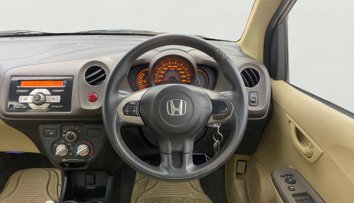 2013 Honda Amaze 1.2L I-VTEC S, Petrol, Manual, 39,678 km, Steering Wheel Close Up