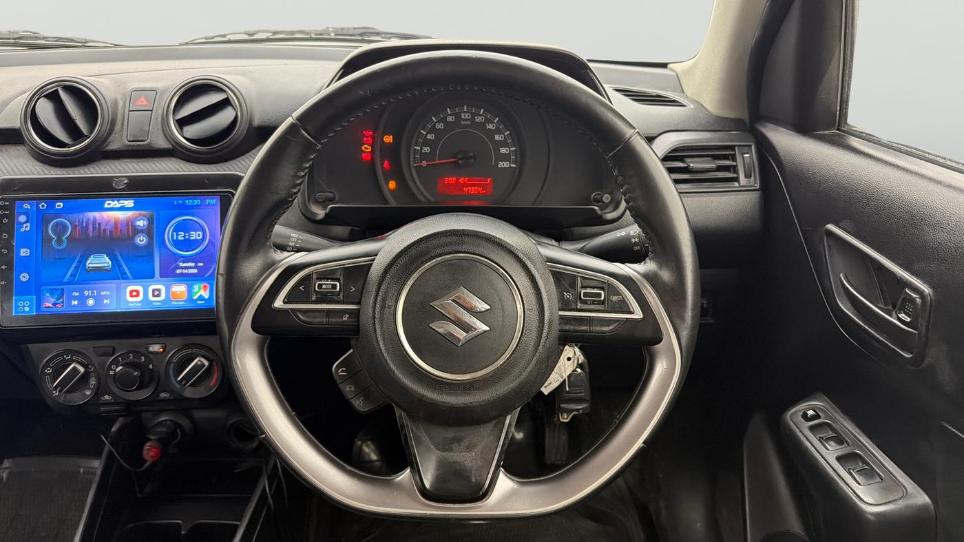 2020 Maruti Swift LXI, Petrol, Manual, 47,359 km, Steering Wheel Close Up