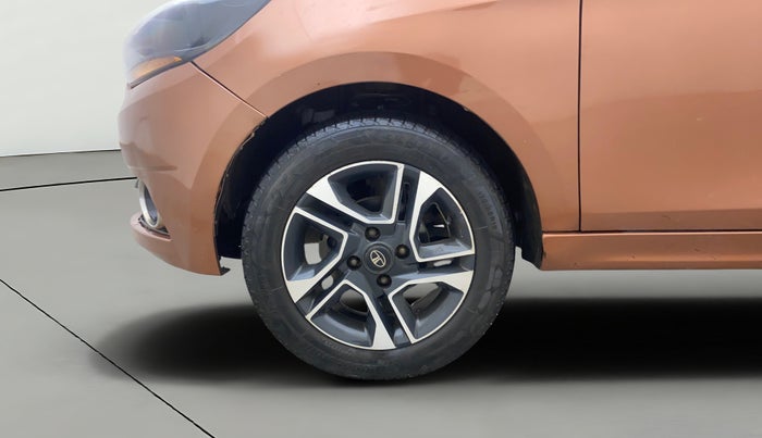 2017 Tata TIGOR XZ (O) PETROL, Petrol, Manual, 1,34,427 km, Left Front Wheel