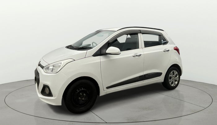 2014 Hyundai Grand i10 SPORTZ 1.2 KAPPA VTVT, Petrol, Manual, 87,418 km, Left Front Diagonal