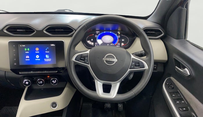 2022 Nissan MAGNITE XV TURBO CVT, Petrol, Automatic, 11,250 km, Steering Wheel Close Up