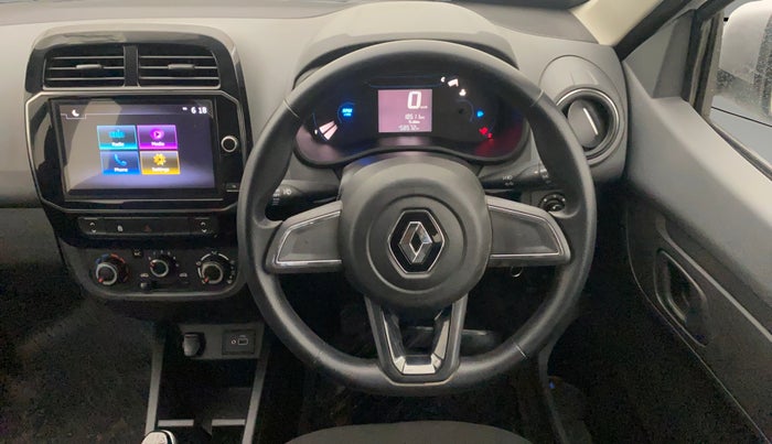 2021 Renault Kwid RXT 1.0 (O), Petrol, Manual, 18,502 km, Steering Wheel Close Up