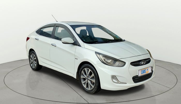 2014 Hyundai Verna FLUIDIC 1.4 VTVT CX, Petrol, Manual, 1,16,071 km, Right Front Diagonal