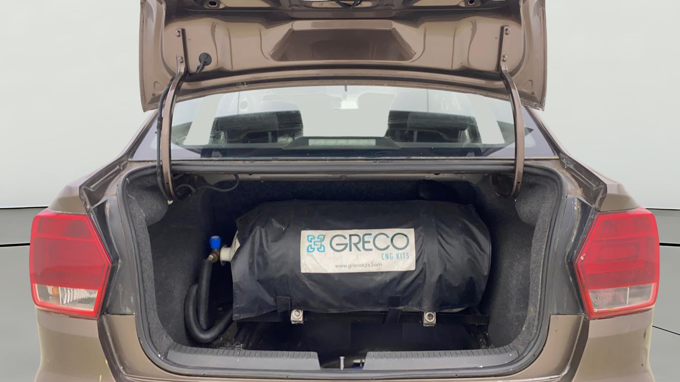 2019 Volkswagen Ameo TRENDLINE 1.0L, CNG, Manual, 45,977 km, Boot Open Zoomed View
