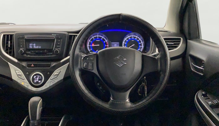 2018 Maruti Baleno DELTA CVT PETROL 1.2, Petrol, Automatic, 63,736 km, Steering Wheel Close Up