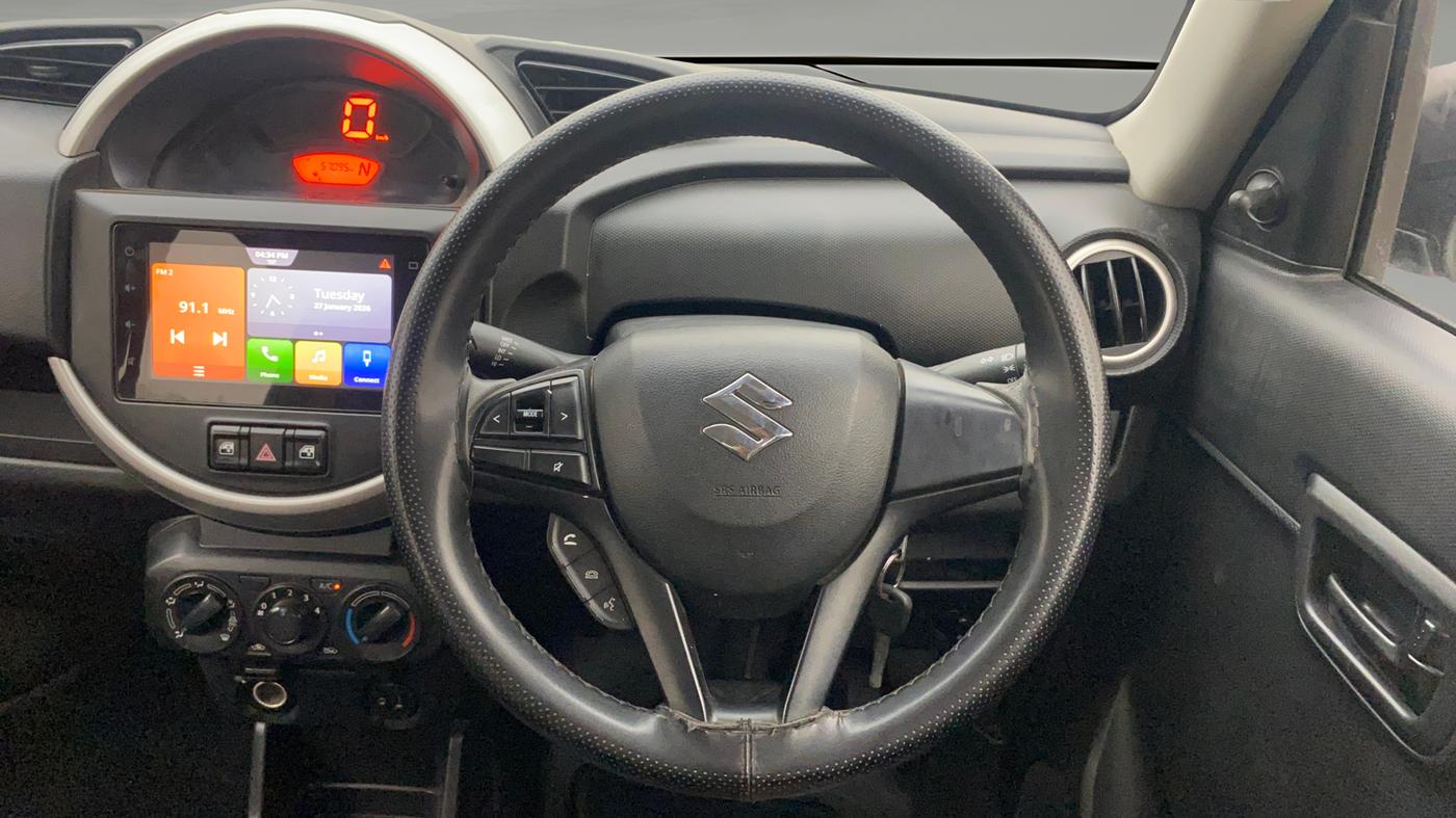 2021 Maruti S PRESSO VXI PLUS AMT, Petrol, Automatic, 57,072 km, Steering Wheel Close Up