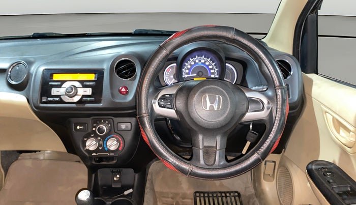 2015 Honda Brio S MT, Petrol, Manual, 26,829 km, Steering Wheel Close Up