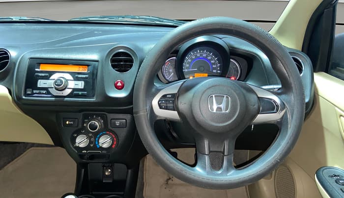 2015 Honda Brio S MT, Petrol, Manual, 55,193 km, Steering Wheel Close Up
