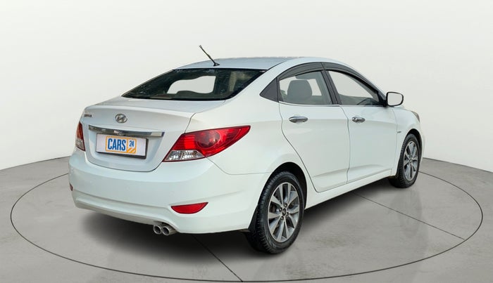 2014 Hyundai Verna FLUIDIC 1.4 VTVT CX, Petrol, Manual, 1,16,071 km, Right Back Diagonal