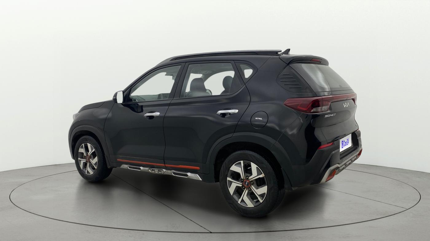 2022 KIA SONET HTX ANNIVERSARY EDITION 1.0 IMT, Petrol, Manual, 36,314 km, Left Back Diagonal