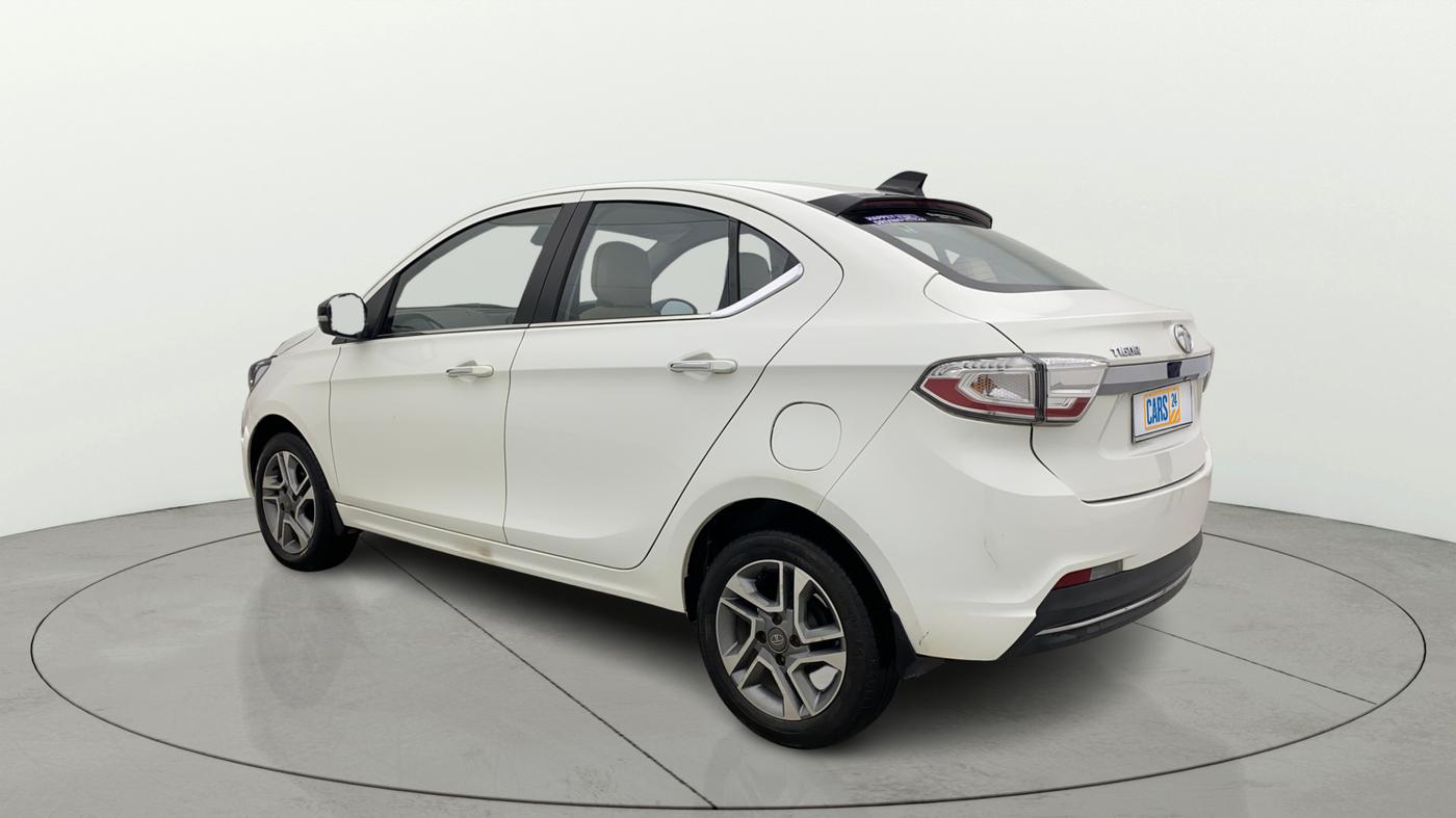 2022 Tata TIGOR XZ PLUS PETROL, Petrol, Manual, 24,626 km, Left Back Diagonal