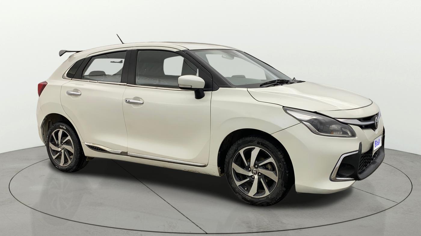 2023 Toyota Glanza G AMT, Petrol, Automatic, 82,764 km, Right Front Diagonal