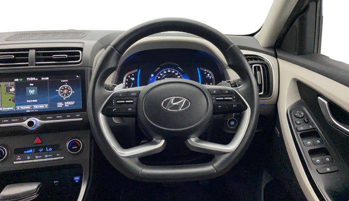 2020 Hyundai Creta SX (O) AT 1.5 DIESEL, Diesel, Automatic, 79,527 km, Steering Wheel Close Up