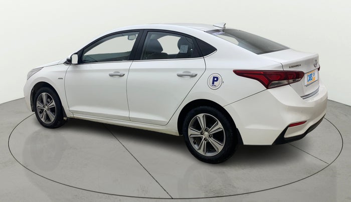 2018 Hyundai Verna 1.6 VTVT SX (O) AT, Petrol, Automatic, 68,366 km, Left Back Diagonal