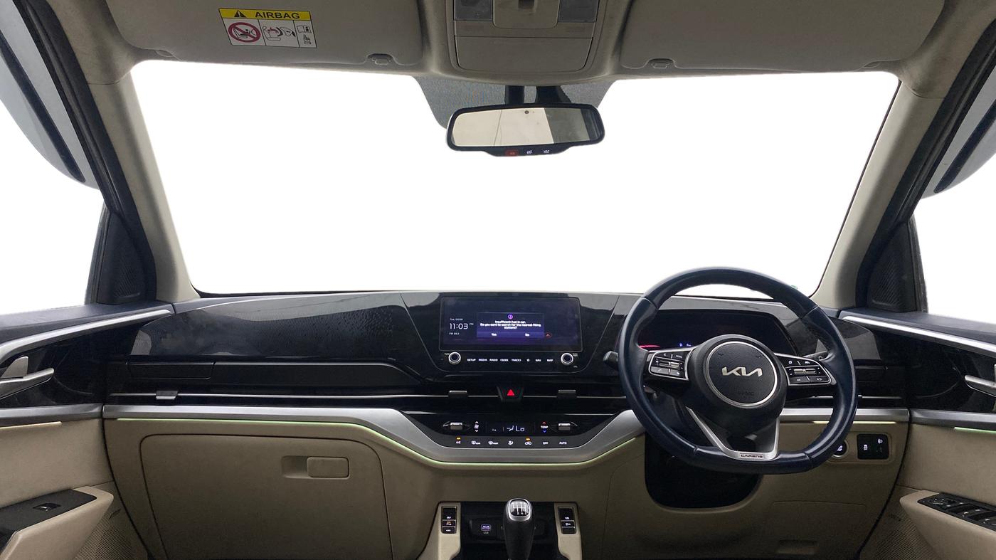 2022 KIA CARENS LUXURY PLUS 1.4 PETROL 7 STR, Petrol, Manual, 61,668 km, Dashboard