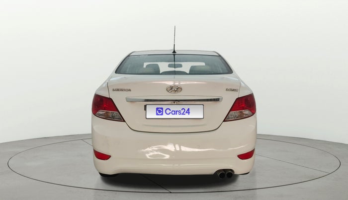 2013 Hyundai Verna FLUIDIC 1.6 CRDI SX OPT, Diesel, Manual, 86,285 km, Back/Rear