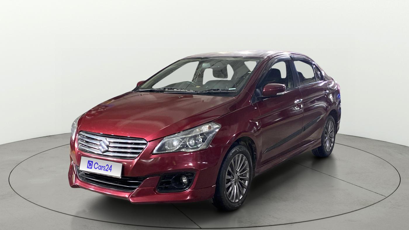 2018 Maruti Ciaz S 1.4 MT PETROL, Petrol, Manual, 45,035 km, Left Front Diagonal