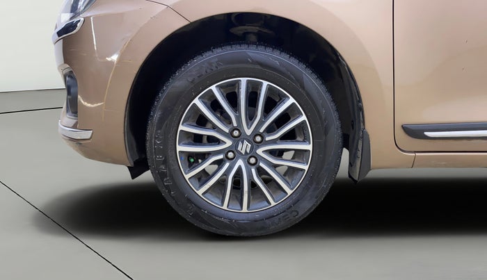 2018 Maruti Dzire ZXI PLUS AMT, Petrol, Automatic, 79,419 km, Left Front Wheel