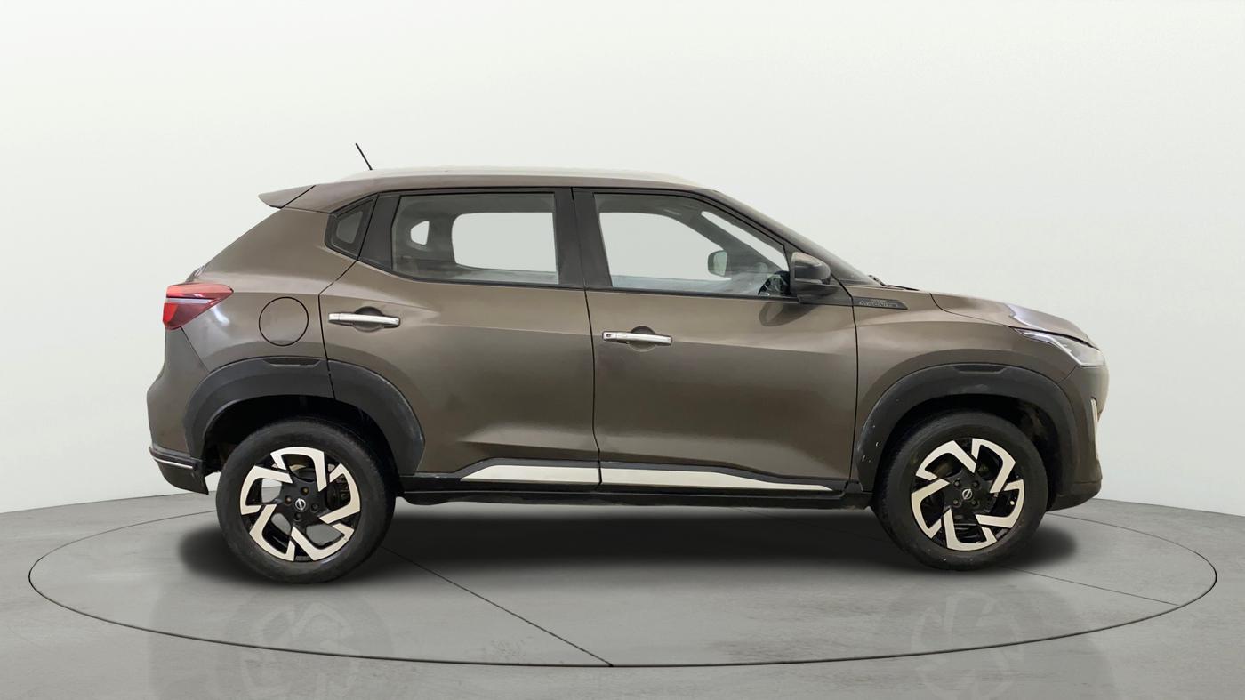 2021 Nissan MAGNITE XV TURBO CVT, Petrol, Automatic, 76,520 km, Right Side View