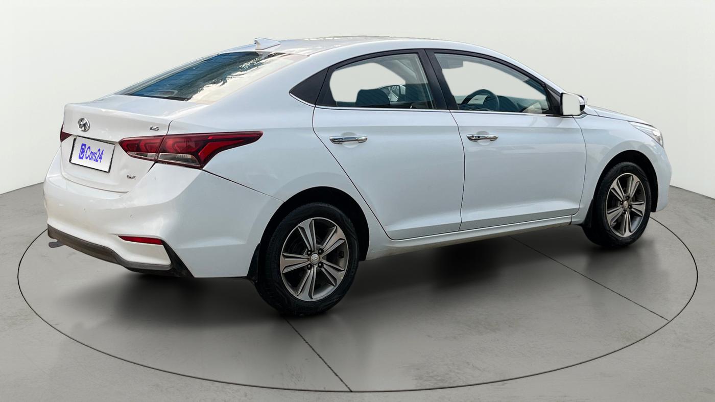 2019 Hyundai Verna 1.6 VTVT SX, Petrol, Manual, 59,233 km, Right Back Diagonal