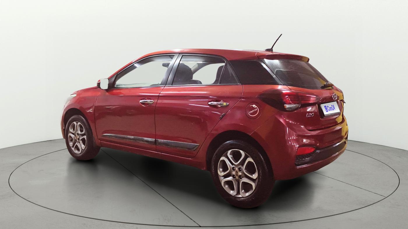 2019 Hyundai Elite i20 ASTA (O) CVT, Petrol, Automatic, 95,224 km, Left Back Diagonal