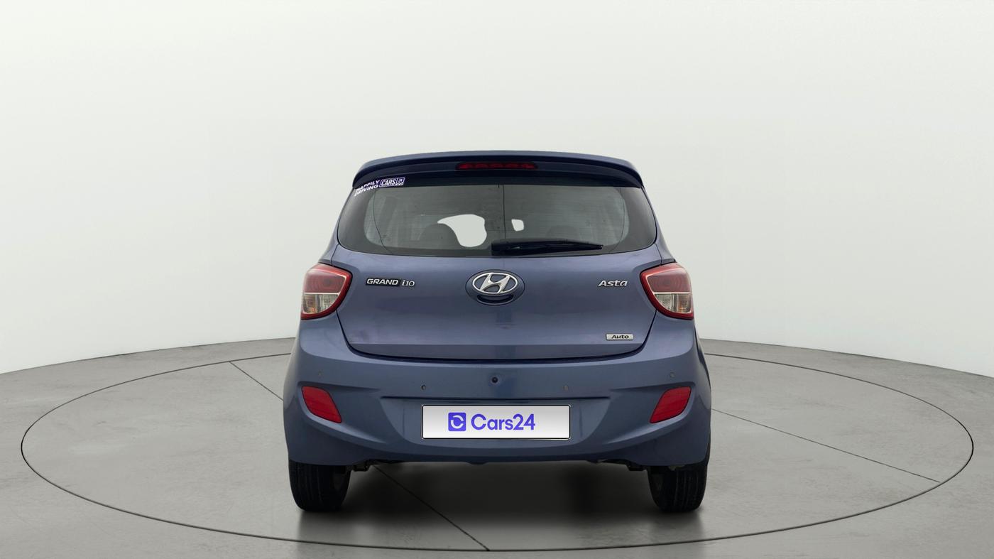 2016 Hyundai Grand i10 ASTA AT 1.2 KAPPA VTVT, Petrol, Automatic, 63,841 km, Back/Rear