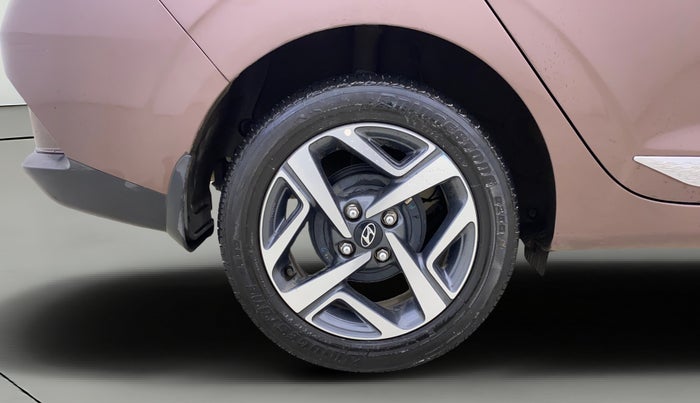 2021 Hyundai AURA S 1.2 CNG, CNG, Manual, 27,201 km, Right Rear Wheel