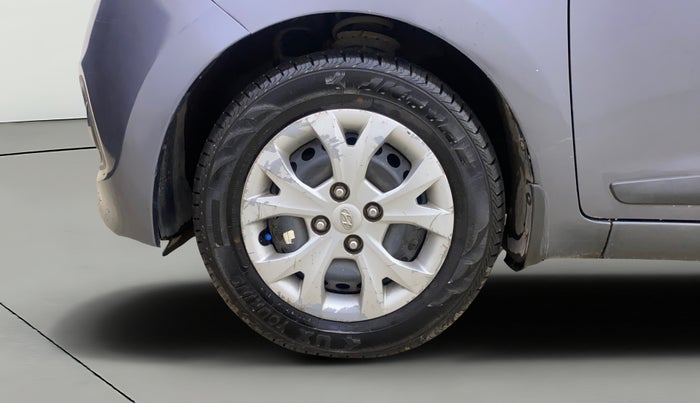 2015 Hyundai Grand i10 SPORTZ 1.2 KAPPA VTVT, Petrol, Manual, 60,994 km, Left Front Wheel