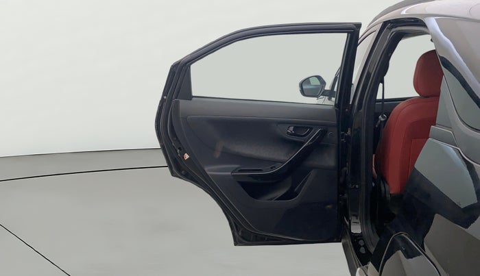 2023 Tata NEXON XZ PLUS LUX SUNROOF RED DARK PETROL, Petrol, Manual, 5,862 km, LHS Rear Door