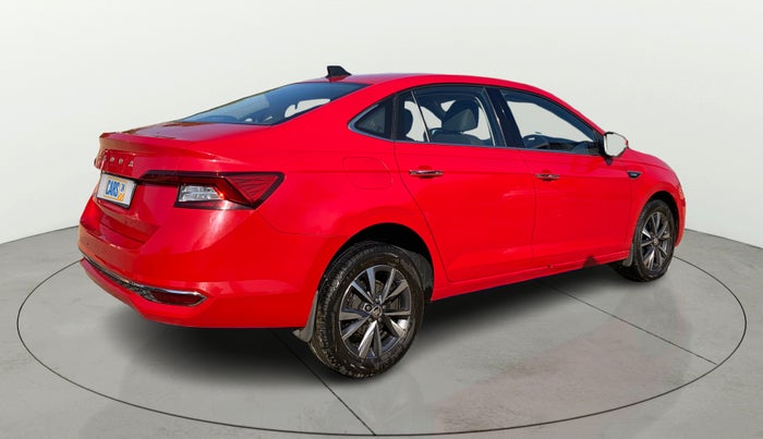 2022 Skoda SLAVIA STYLE 1.0L TSI AT, Petrol, Automatic, 20,469 km, Right Back Diagonal