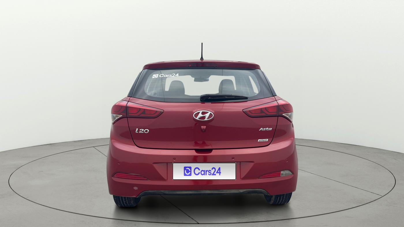 2016 Hyundai Elite i20 ASTA 1.2, Petrol, Manual, 1,02,226 km, Back/Rear