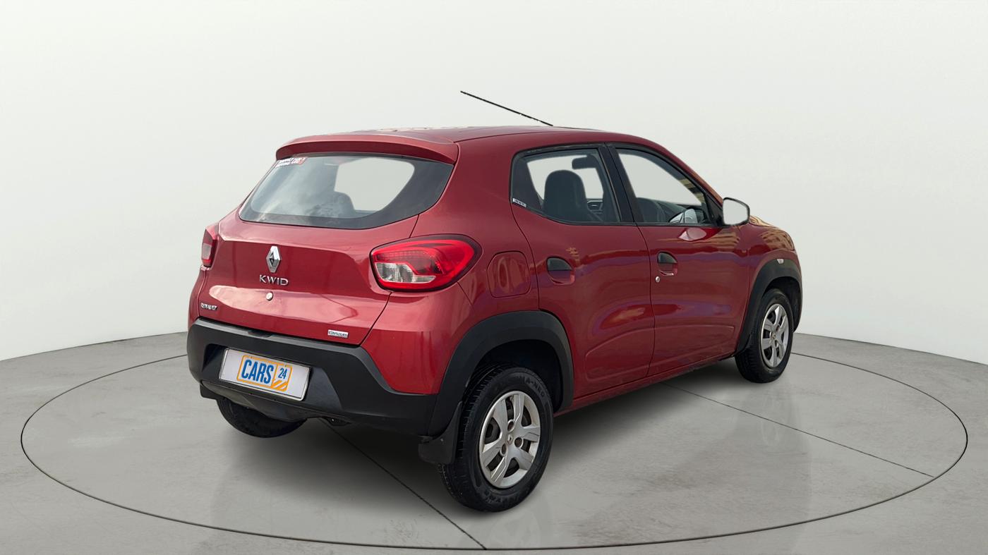 2018 Renault Kwid RXT 1.0 AMT (O), Petrol, Automatic, 59,064 km, Right Back Diagonal