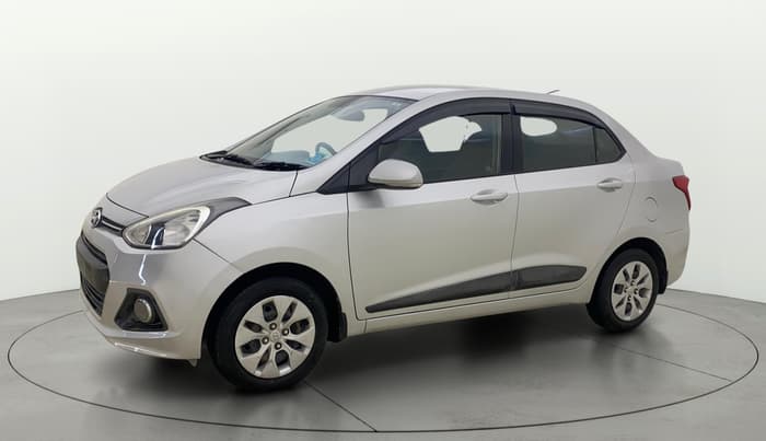 2014 Hyundai Xcent S 1.2, Petrol, Manual, 1,04,408 km, Left Front Diagonal