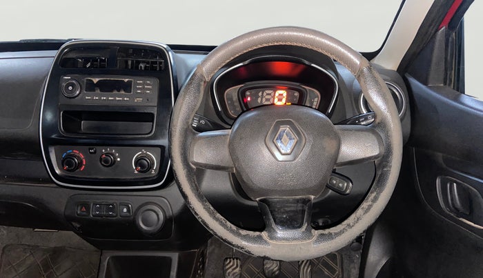 2019 Renault Kwid RXL, Petrol, Manual, 22,100 km, Steering Wheel Close Up