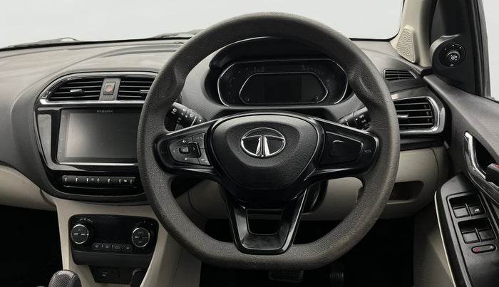 2022 Tata Tiago XZA PLUS PETROL, Petrol, Automatic, 74,079 km, Steering Wheel Close Up