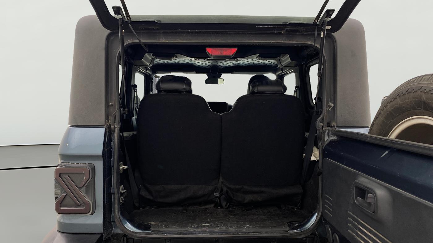 2023 Mahindra Thar LX P 2WD AT HT, Petrol, Automatic, 87,924 km, Boot Open Zoomed View