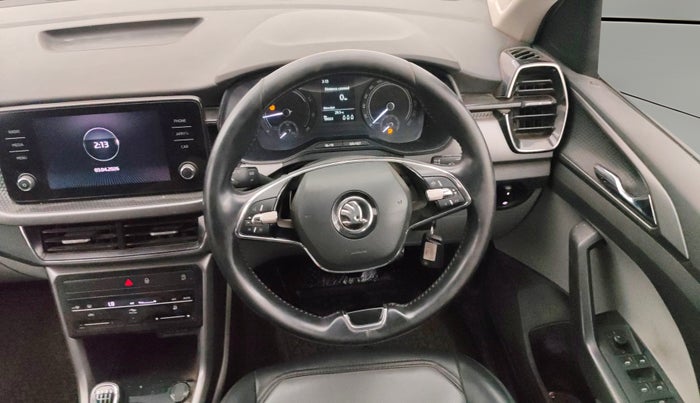 2023 Skoda KUSHAQ AMBITION 1.0L TSI MT, Petrol, Manual, 59,308 km, Steering Wheel Close Up