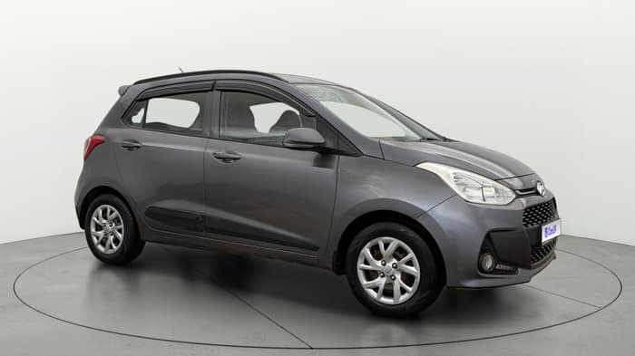 2018 Hyundai Grand i10 SPORTZ 1.2 KAPPA VTVT, CNG, Manual, 71,732 km, Right Front Diagonal