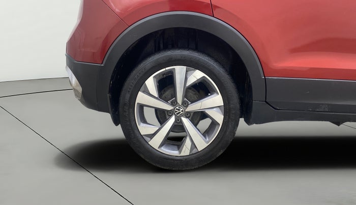 2022 Volkswagen TAIGUN TOPLINE 1.0 TSI AT, Petrol, Automatic, 44,181 km, Right Rear Wheel