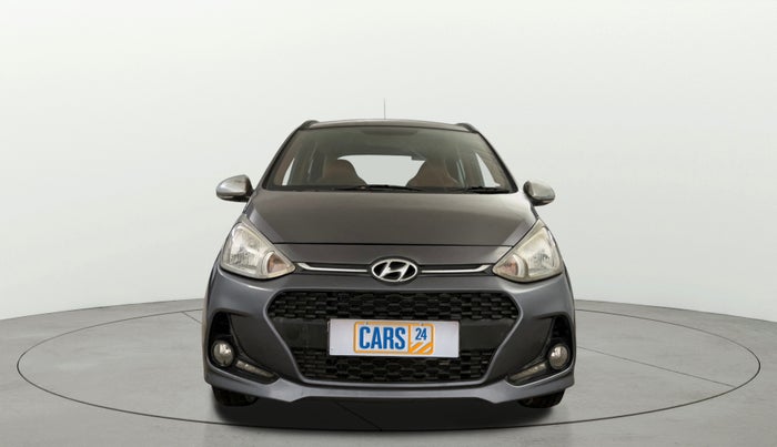 2017 Hyundai Grand i10 SPORTZ (O) 1.2 KAPPA VTVT, Petrol, Manual, 99,348 km, Front