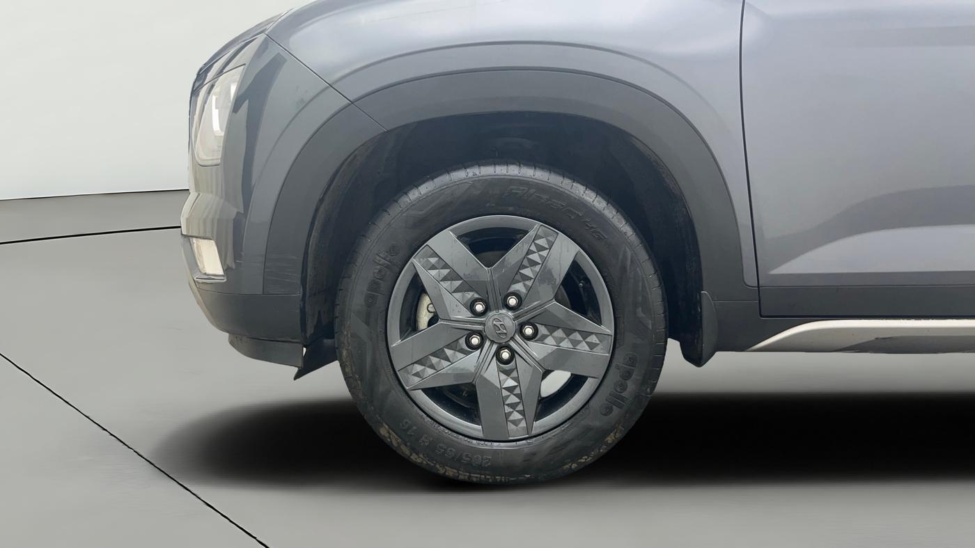 2021 Hyundai Creta S 1.5 PETROL, Petrol, Manual, 12,402 km, Left Front Wheel