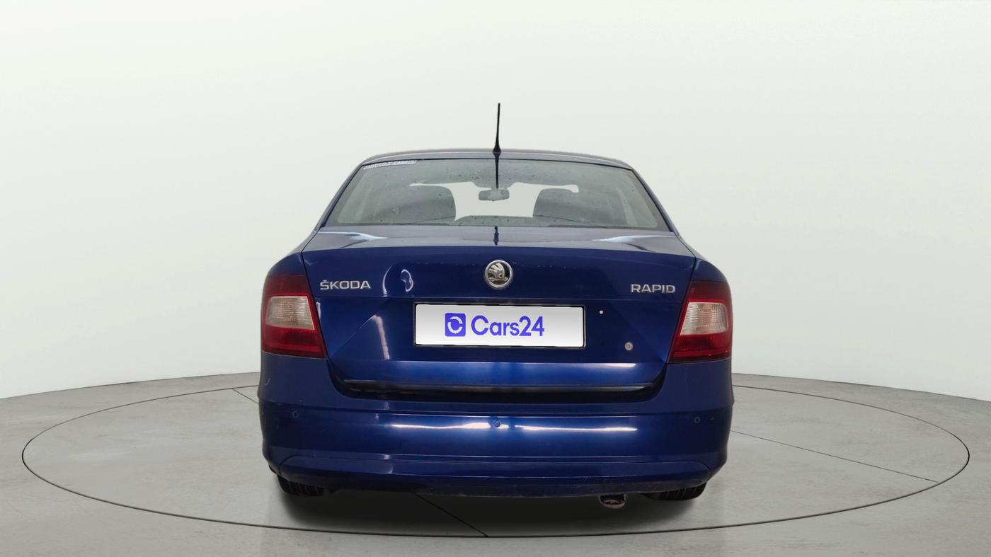 2020 Skoda Rapid 1.0 AMBITION TSI MT, Petrol, Manual, 1,19,828 km, Back/Rear